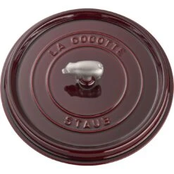 Staub Pig Shallow Cocotte Cochon 6 Qt. 7 Staub Pig Shallow Cocotte Cochon 6 Qt. -BBQ Grills Sales Store 11329 87 4