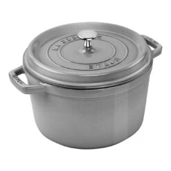 Staub Round Tall Cocotte 5 QT -BBQ Grills Sales Store 40502291
