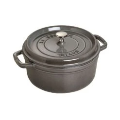 Staub Round Cocotte 5.5 QT -BBQ Grills Sales Store 40509 312 1