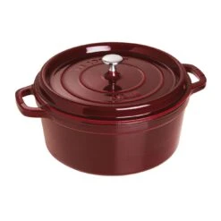 Staub Round Cocotte 7 QT -BBQ Grills Sales Store 40509 362 0 1