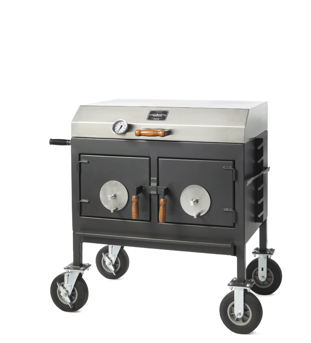 Flattop Adjustable Charcoal Grill 2 Flattop Adjustable Charcoal Grill - Image 2
