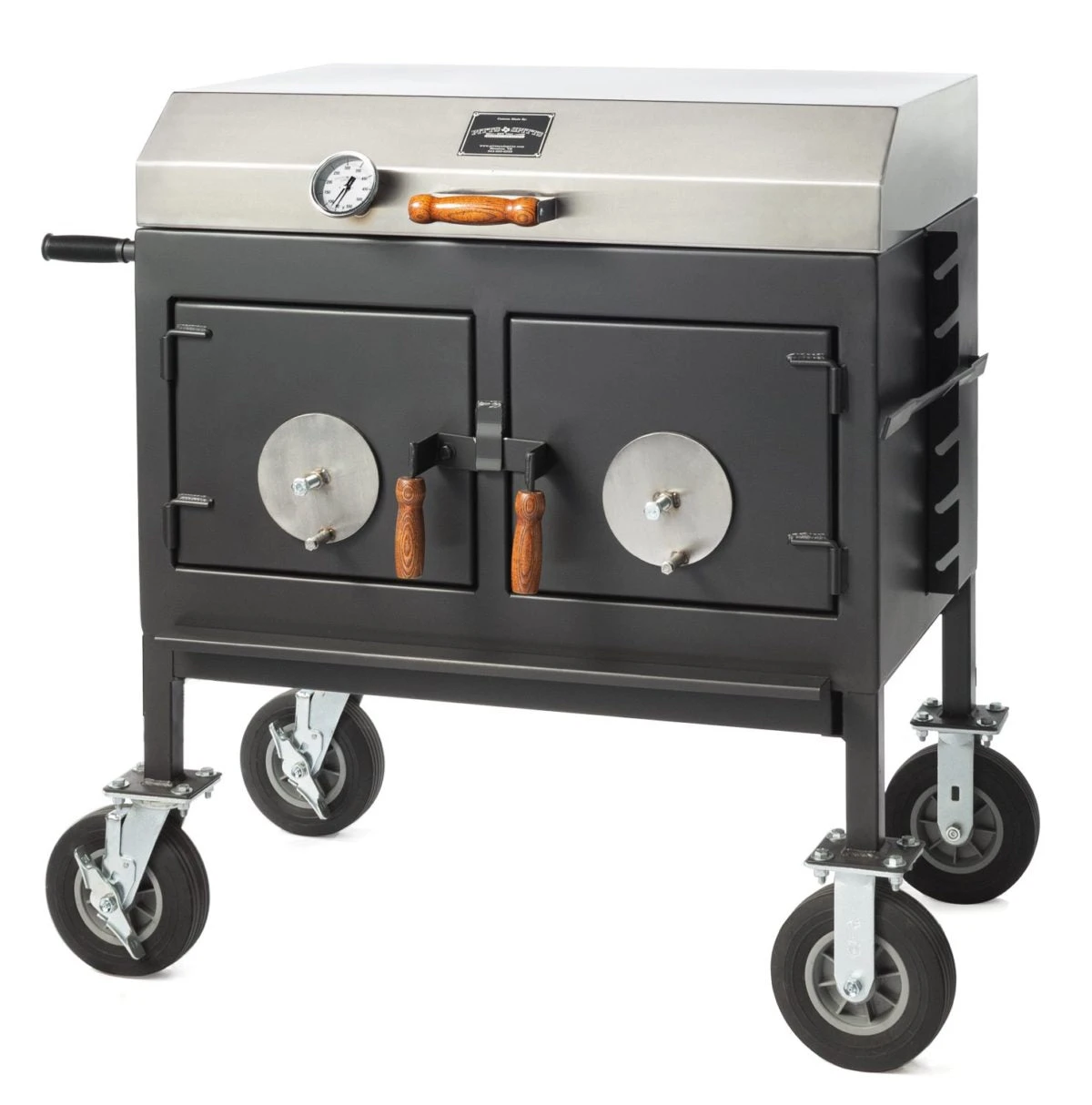 Flattop Adjustable Charcoal Grill 1 Flattop Adjustable Charcoal Grill