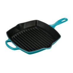Le Creuset Signature Square Skillet Grill -BBQ Grills Sales Store RS6740 LS2021 2617 lpr