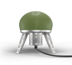 Gozney Roccbox Outdoor Pizza Oven - Olive Green -BBQ Grills Sales Store RoccboxRearGasLimeGreenBlackPipe 360x 4109637c 9095 482d b8db c769f4584c79