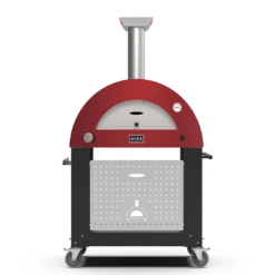 Alfa Moderno 2 Pizze -BBQ Grills Sales Store alfa moderno 2 pizze antique red with base