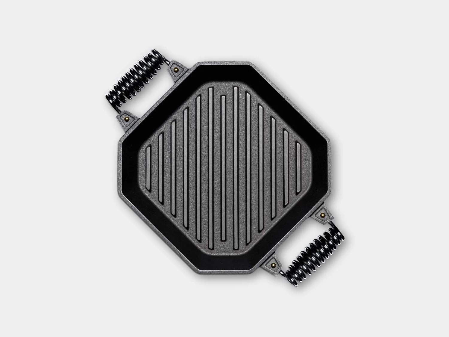 Finex Cast Iron Dual Handle Grill Pan – 12" 1 Finex Cast Iron Dual Handle Grill Pan – 12"