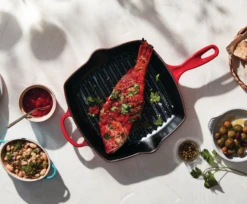 Le Creuset Signature Square Skillet Grill -BBQ Grills Sales Store ls2021 gallery1.1564081827