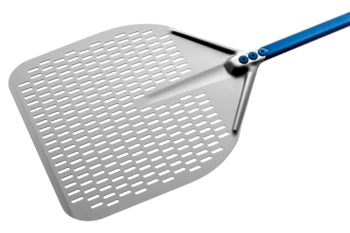 GI Metal 14" Perforated Aluminum Pizza Peel 1 GI Metal 14" Perforated Aluminum Pizza Peel