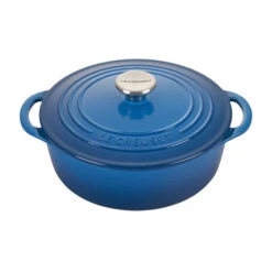 Le Creuset Shallow Round Dutch Oven 2 3/4 Qt. -BBQ Grills Sales Store rs18430 l2545 2259ss lpr