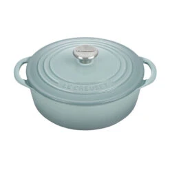 Le Creuset Shallow Round Dutch Oven 2 3/4 Qt. -BBQ Grills Sales Store rs18938 l2545 22717ss lpr